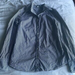 JCREW Striped Button Shirt - Small
